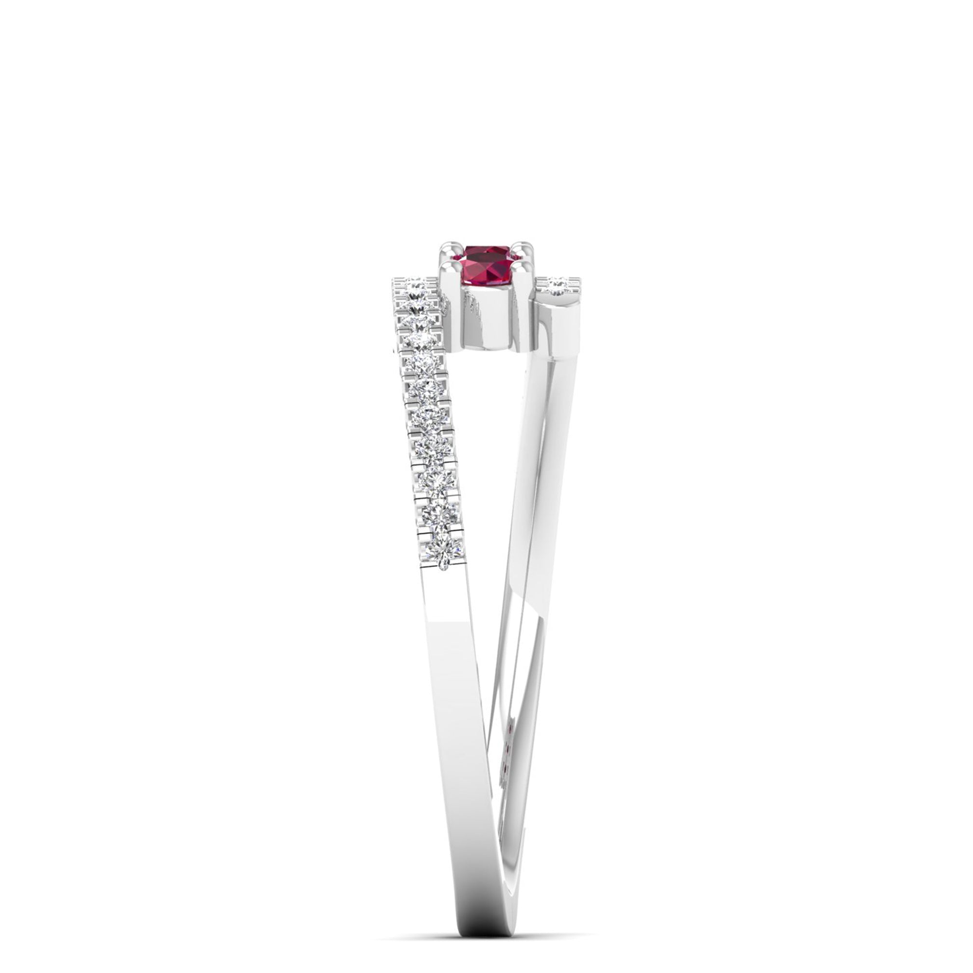 14K White Gold