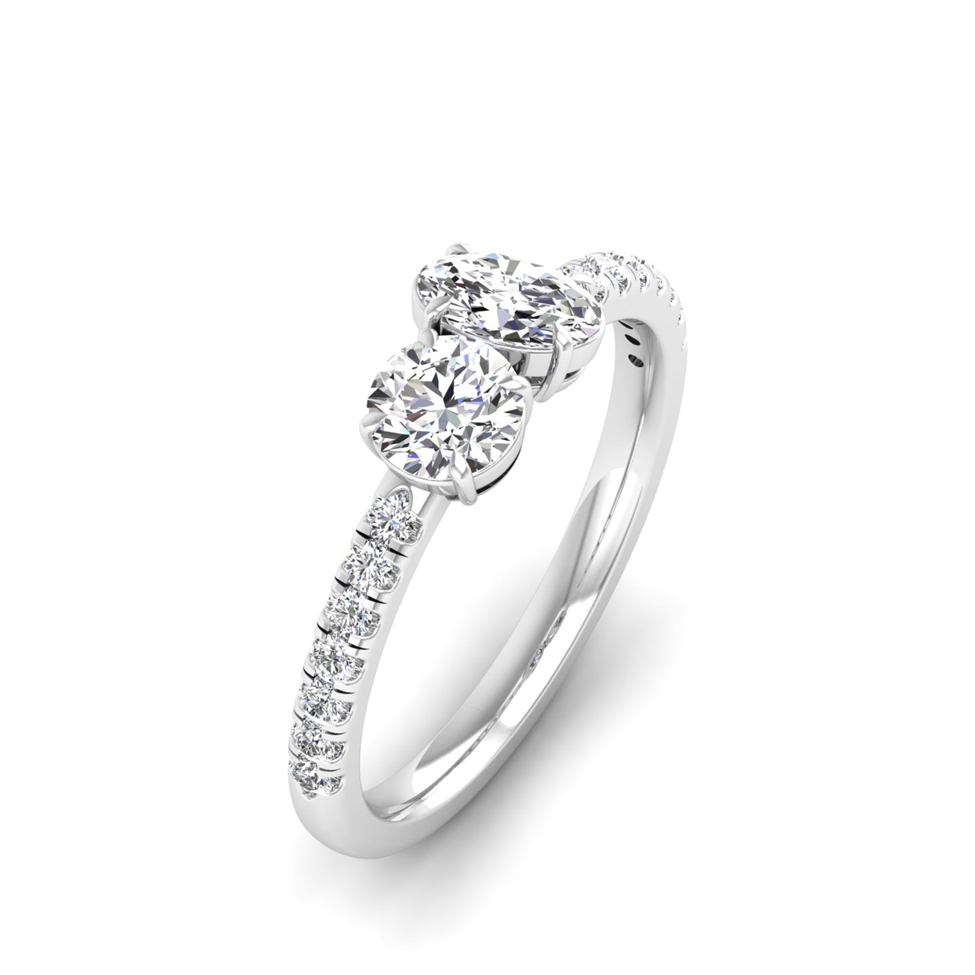 14K White Gold