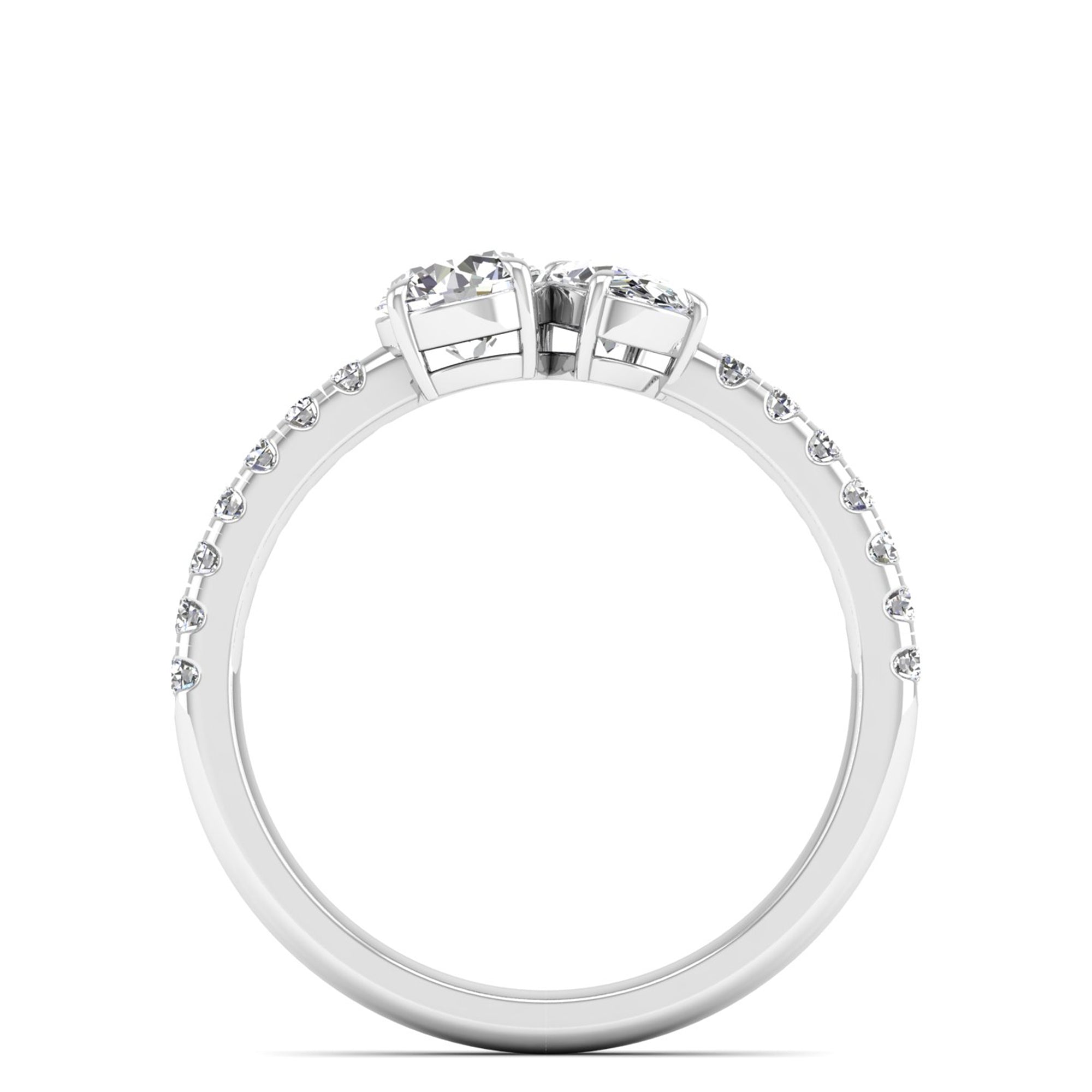 14K White Gold