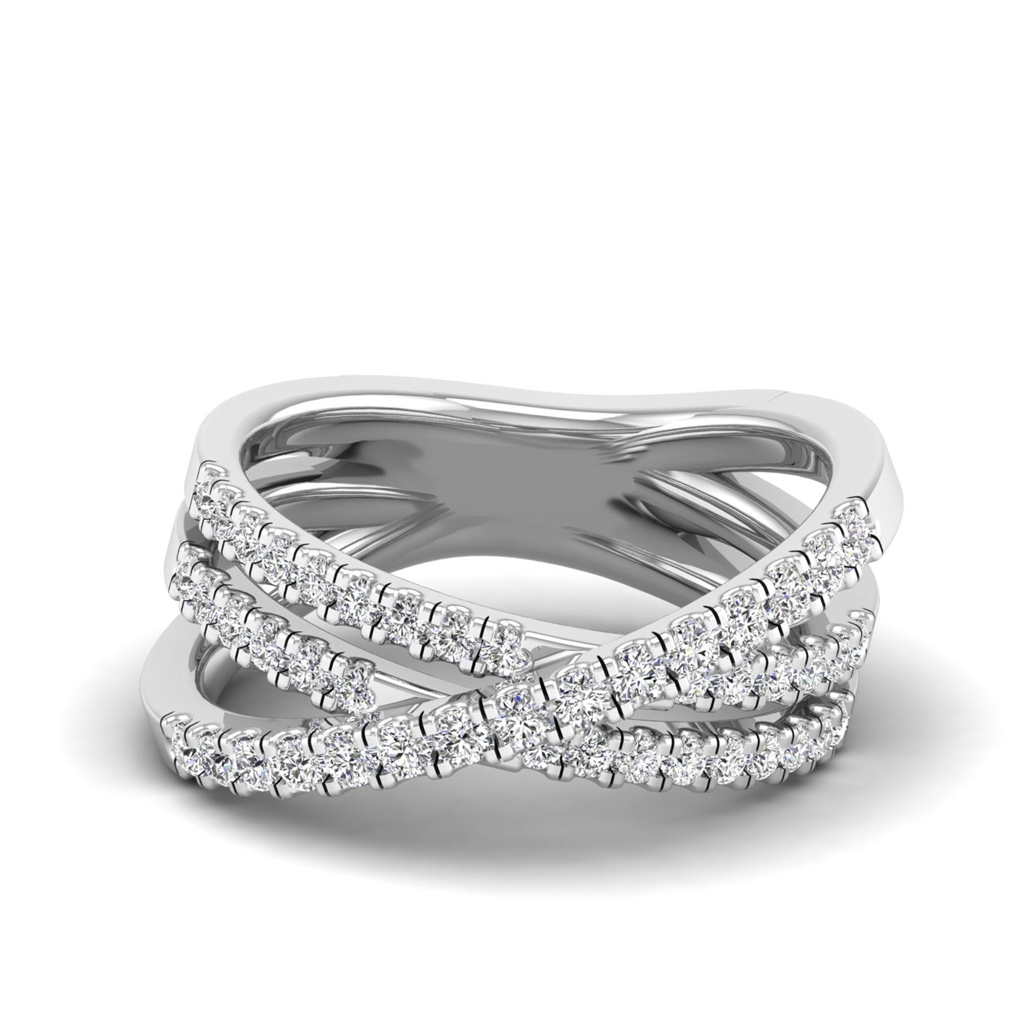 14K White Gold - 0.75