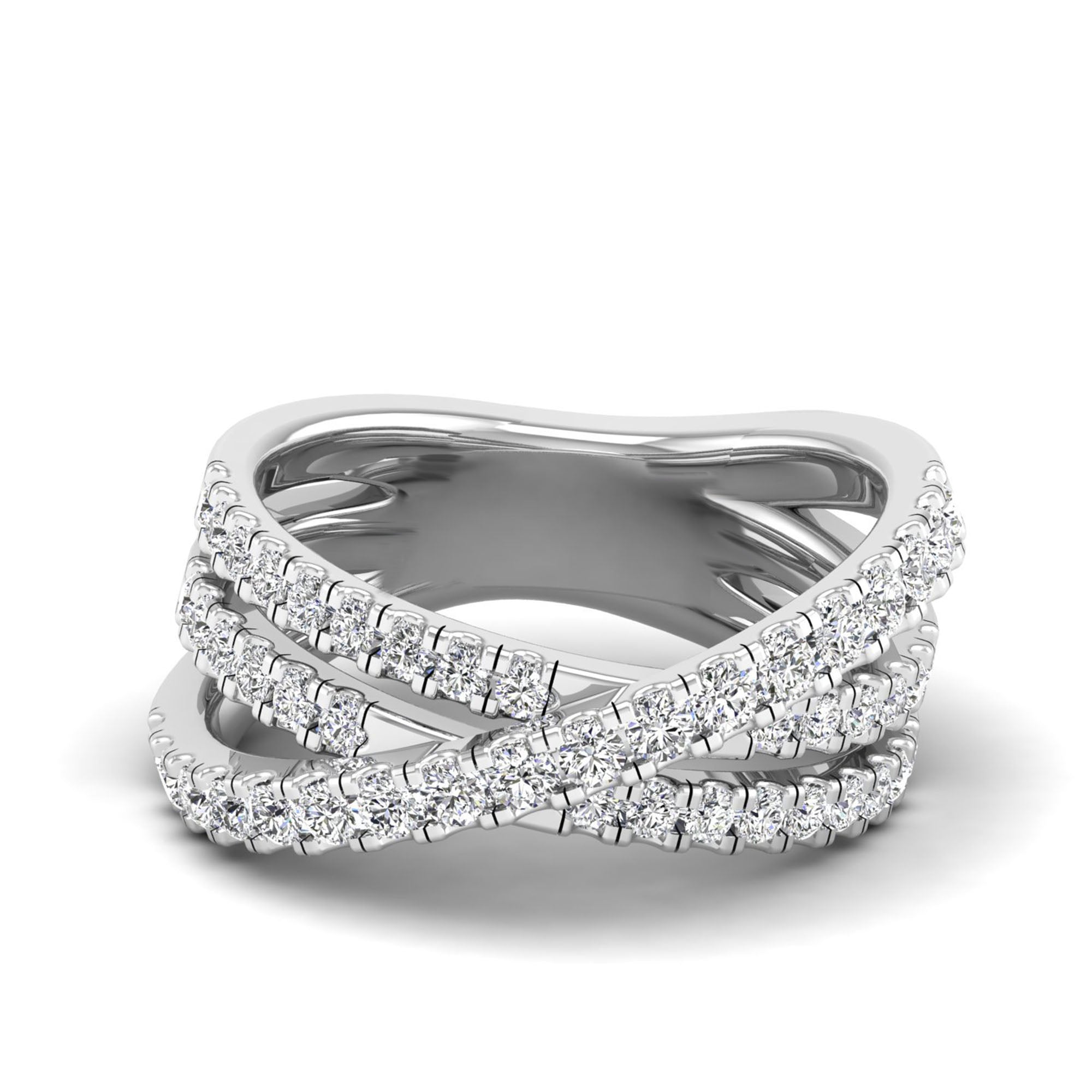 14K White Gold - 1.00