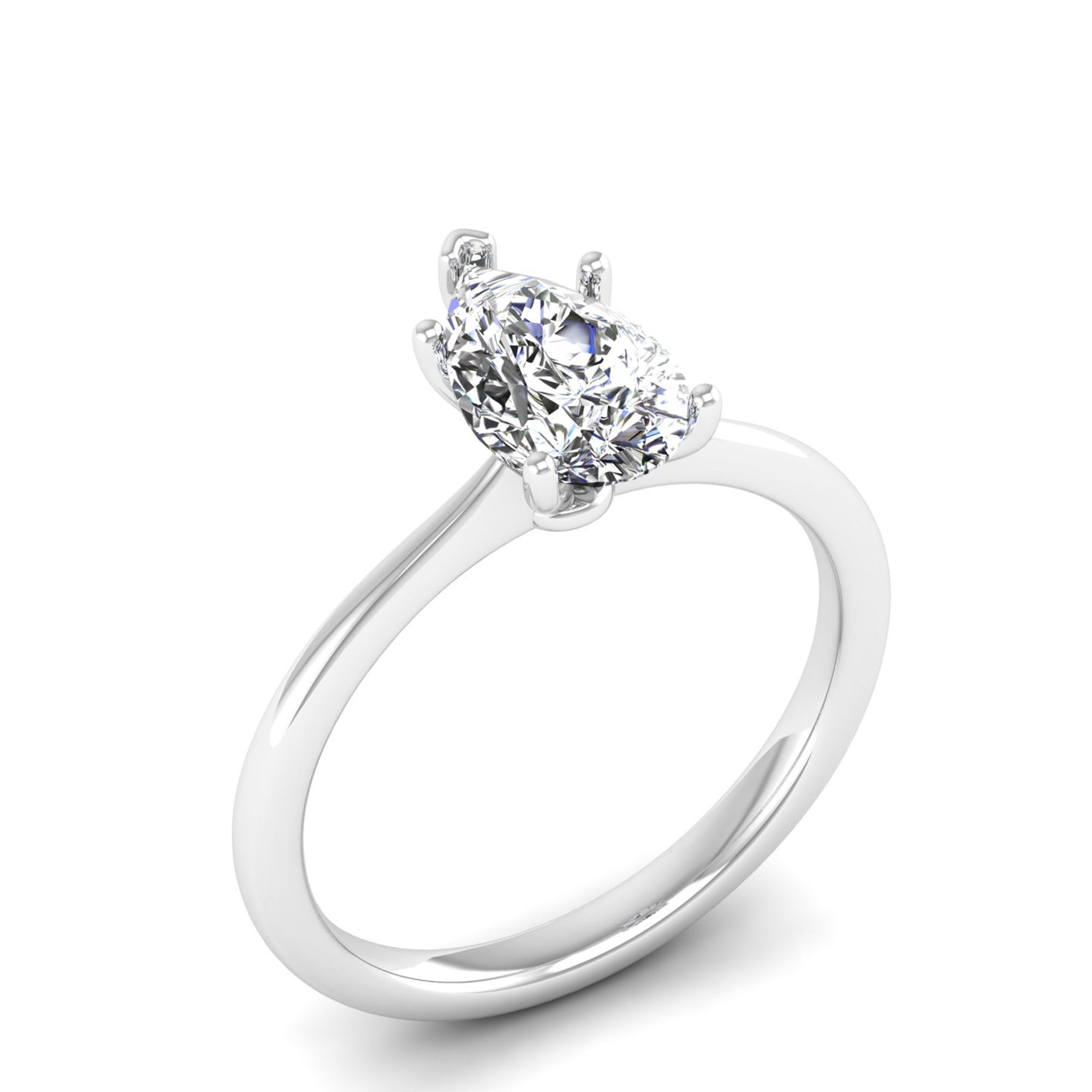 14K White Gold - 1.50