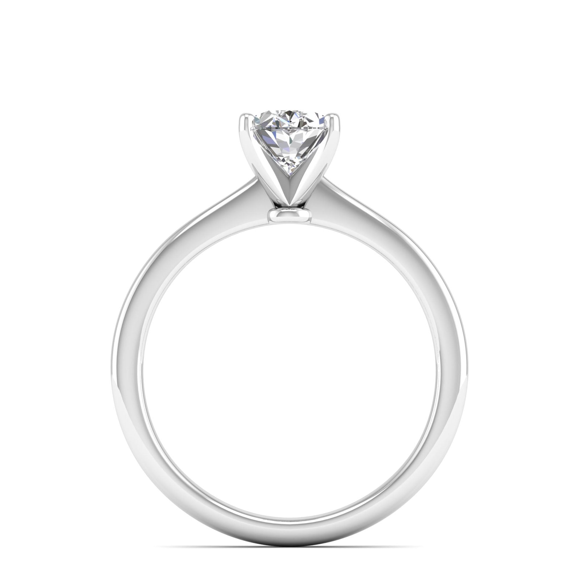 14K White Gold - 1.00