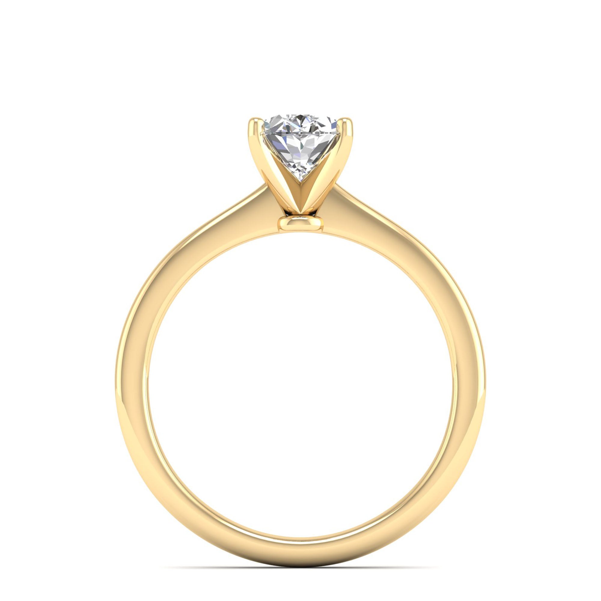 14K Yellow Gold - 1.00