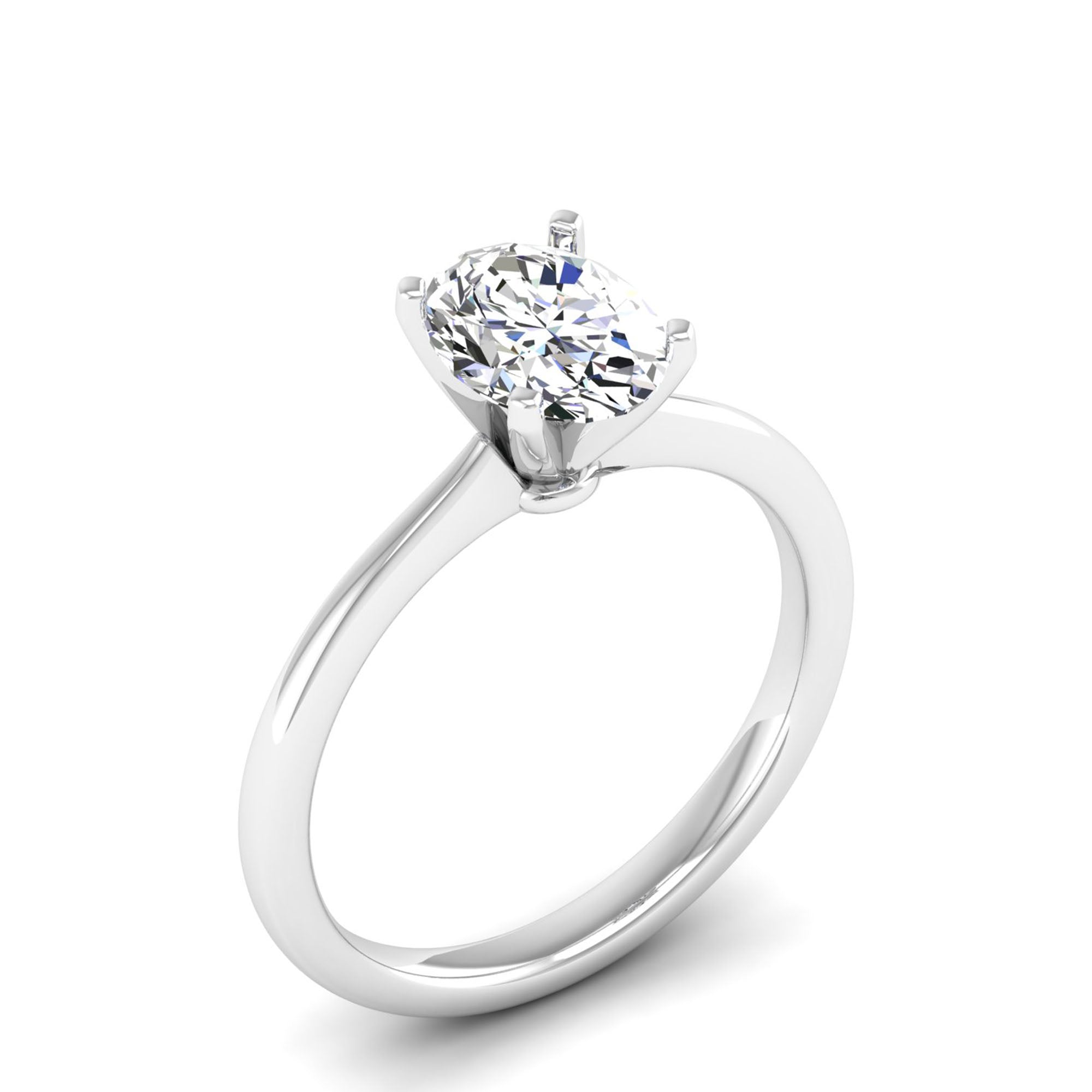 14K White Gold - 1.50