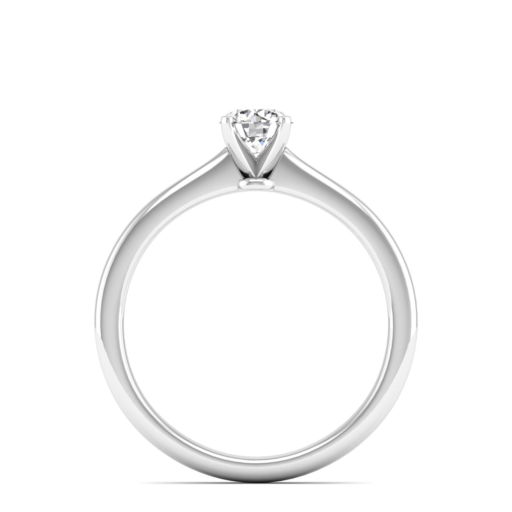 14K White Gold - 0.50