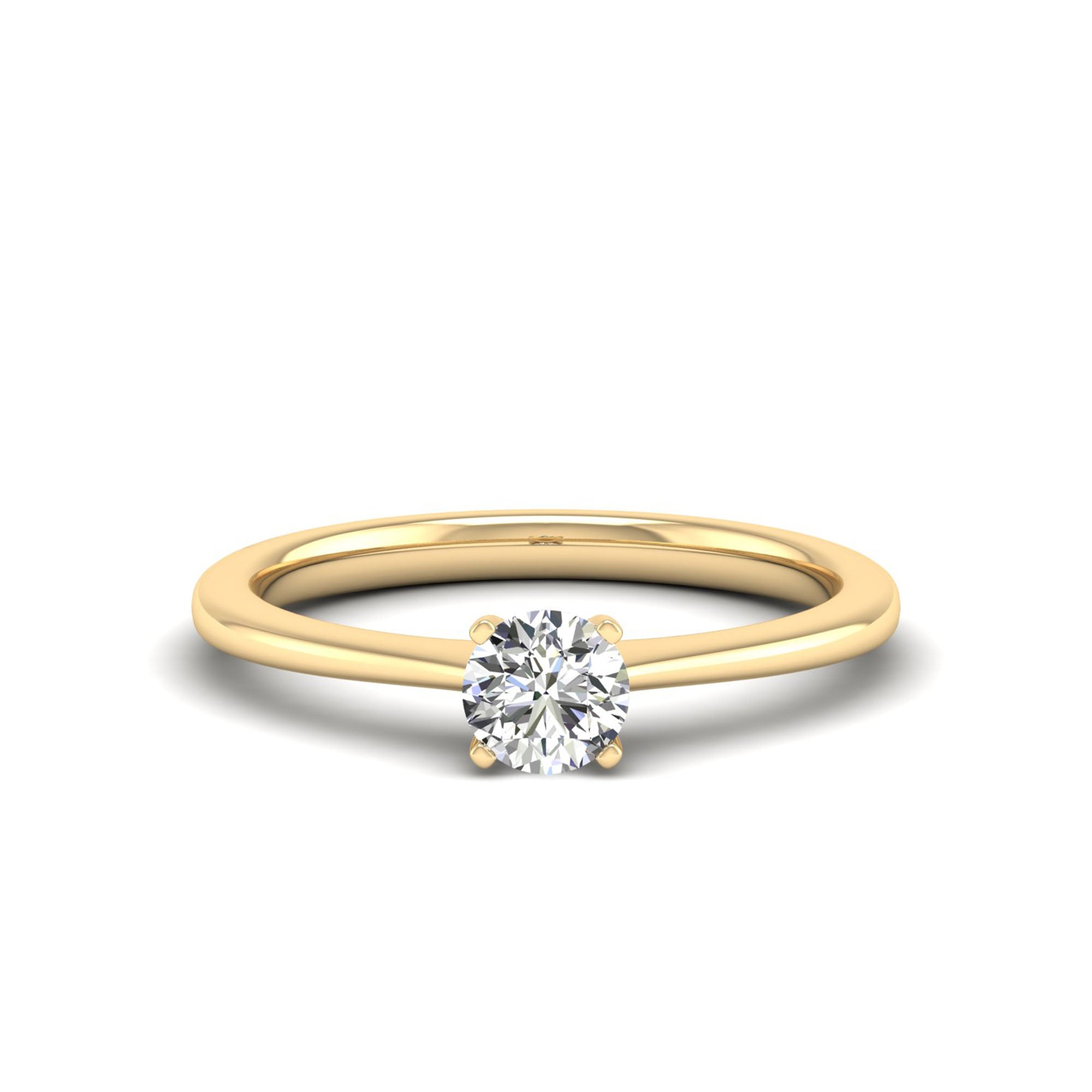 14K Yellow Gold - 0.50