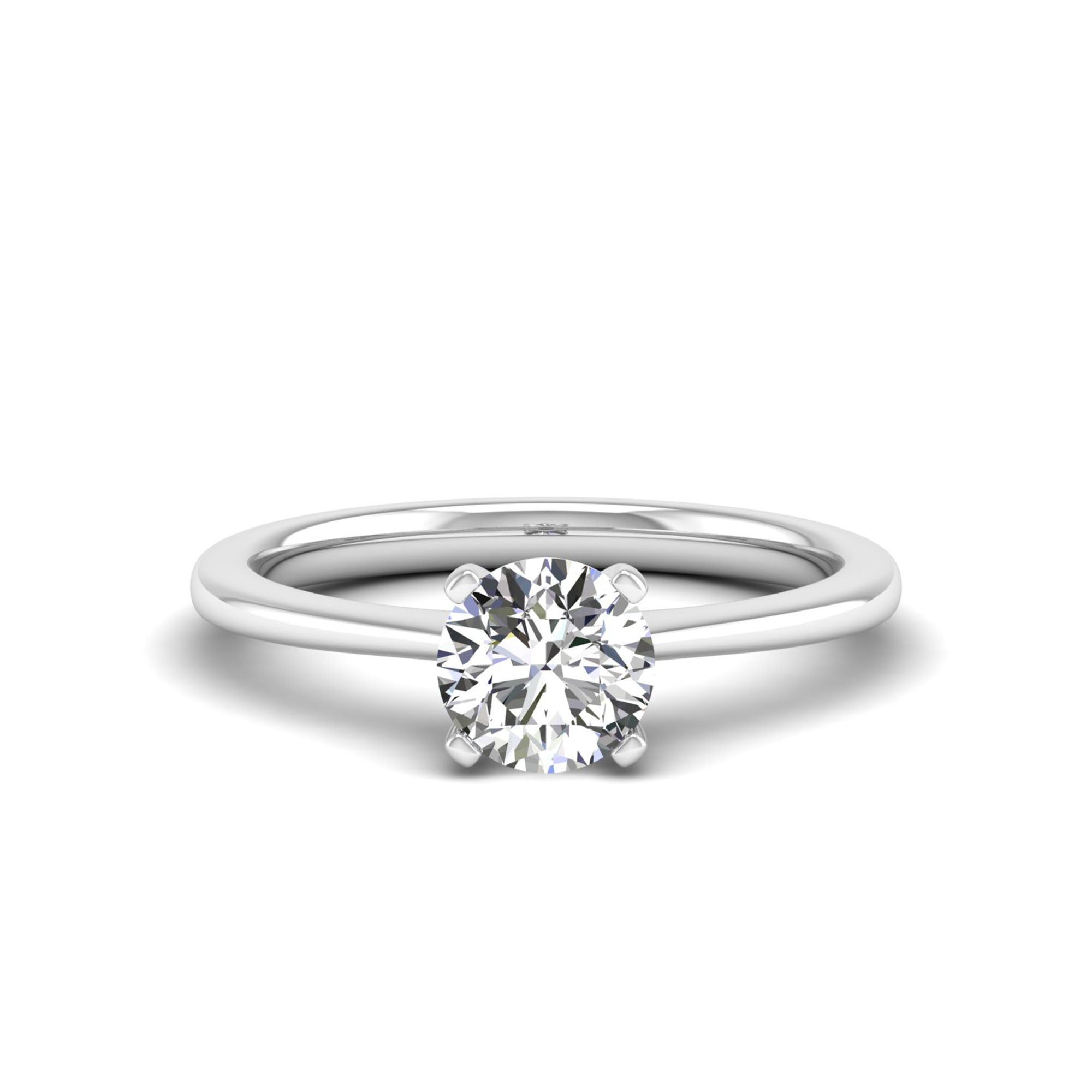 14K White Gold - 1.00