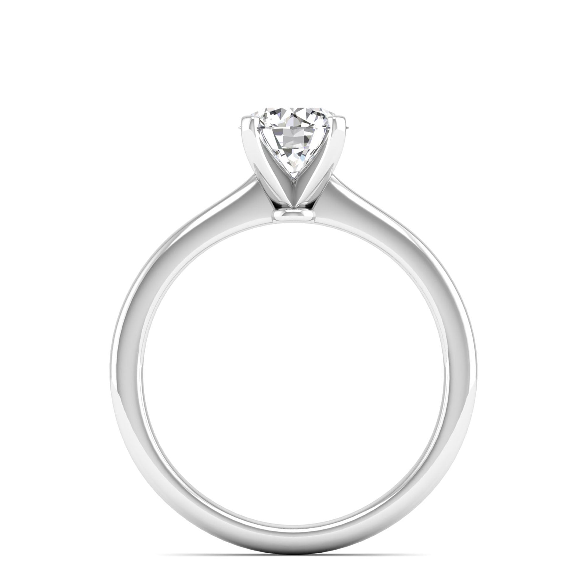 14K White Gold - 1.00