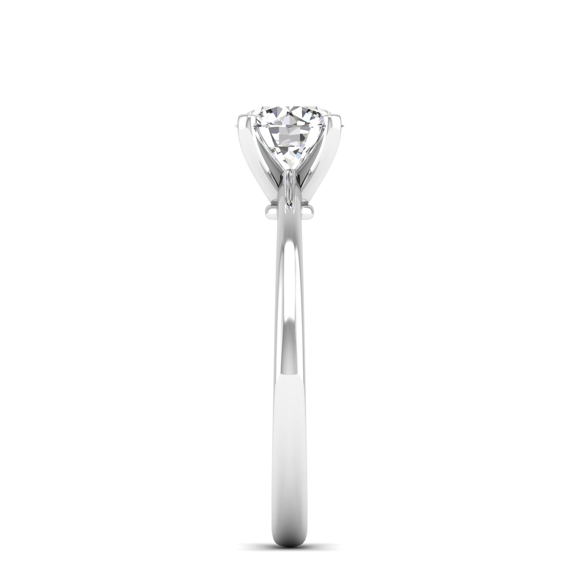 14K White Gold - 1.00
