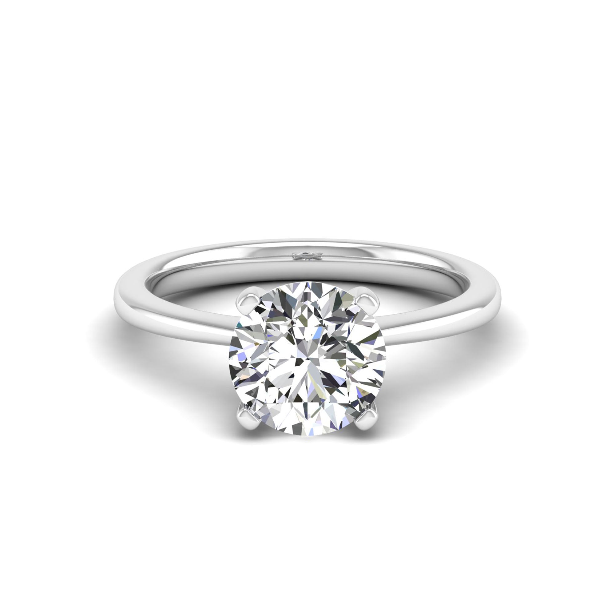 14K White Gold - 2.50