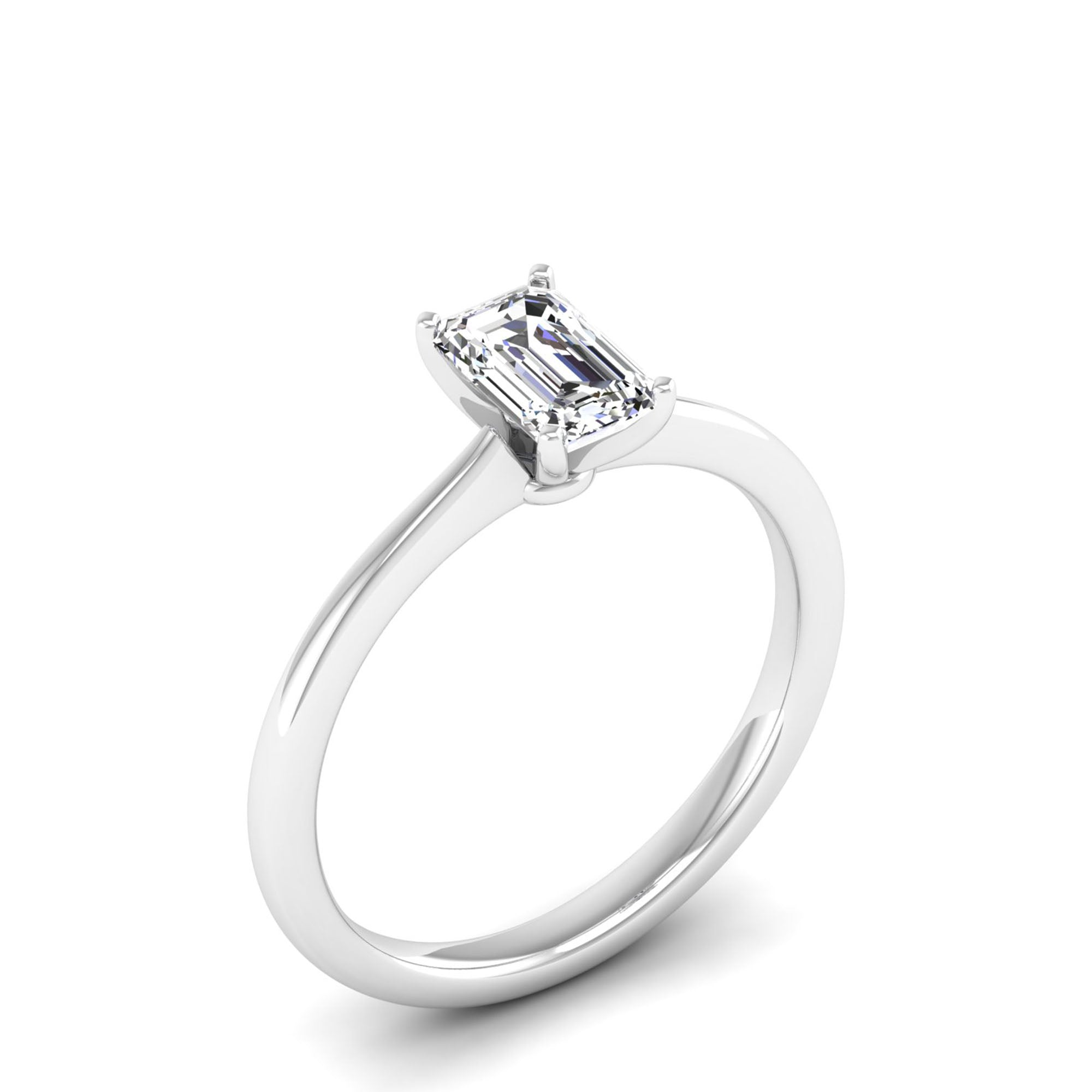 14K White Gold - 1.00