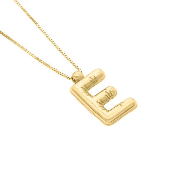 14K Yellow Gold - E