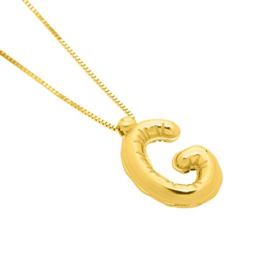 14K Yellow Gold - G