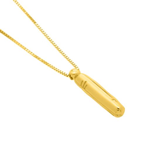 14K Yellow Gold - I