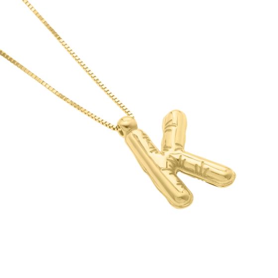 14K Yellow Gold - K