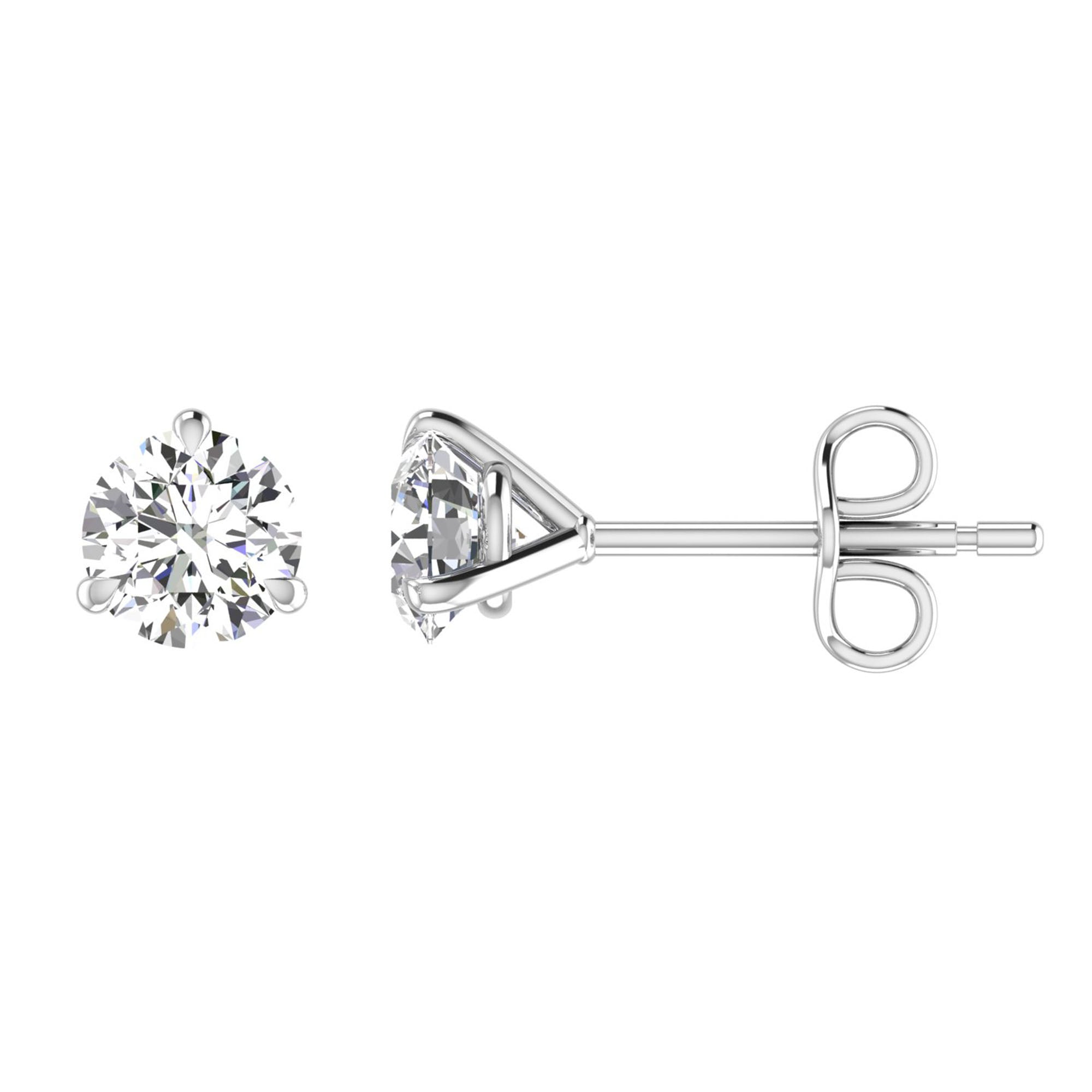 14K White Gold - 0.50