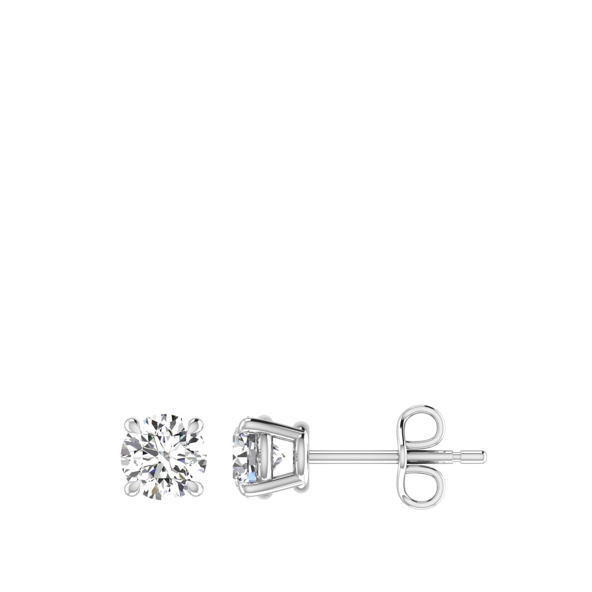 14K White Gold - 0.50