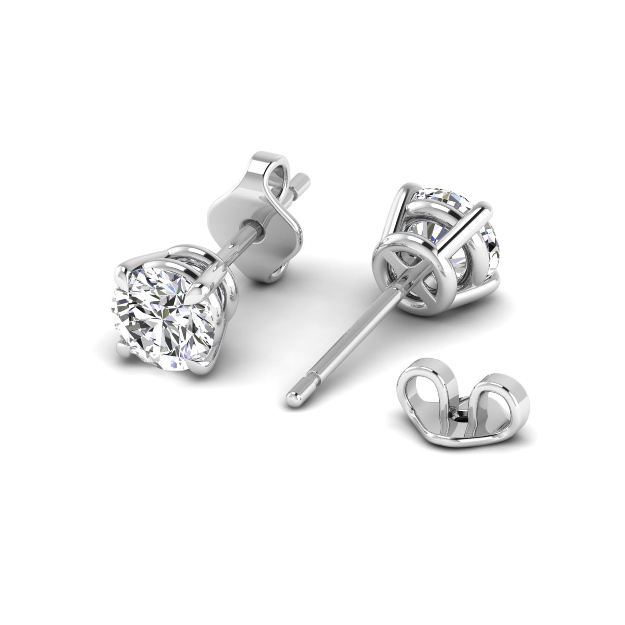 14K White Gold - 0.50