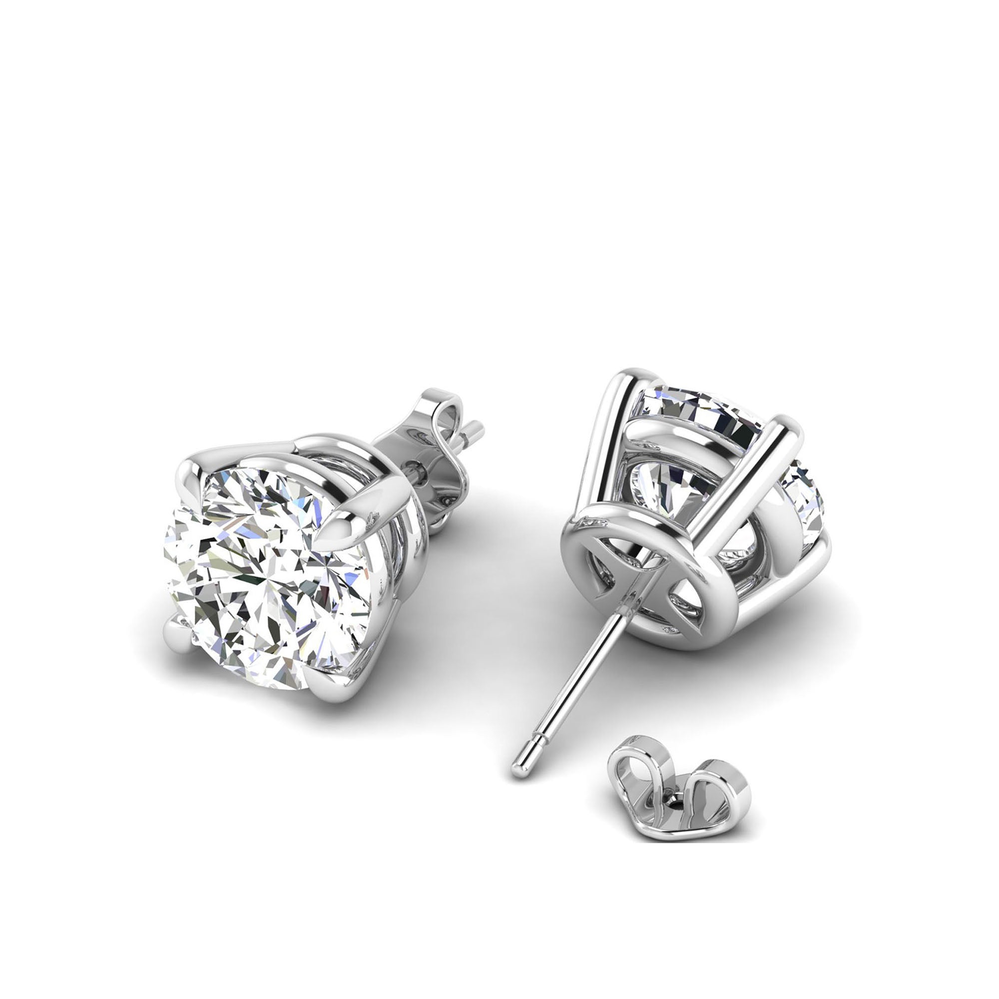 14K White Gold - 3.00