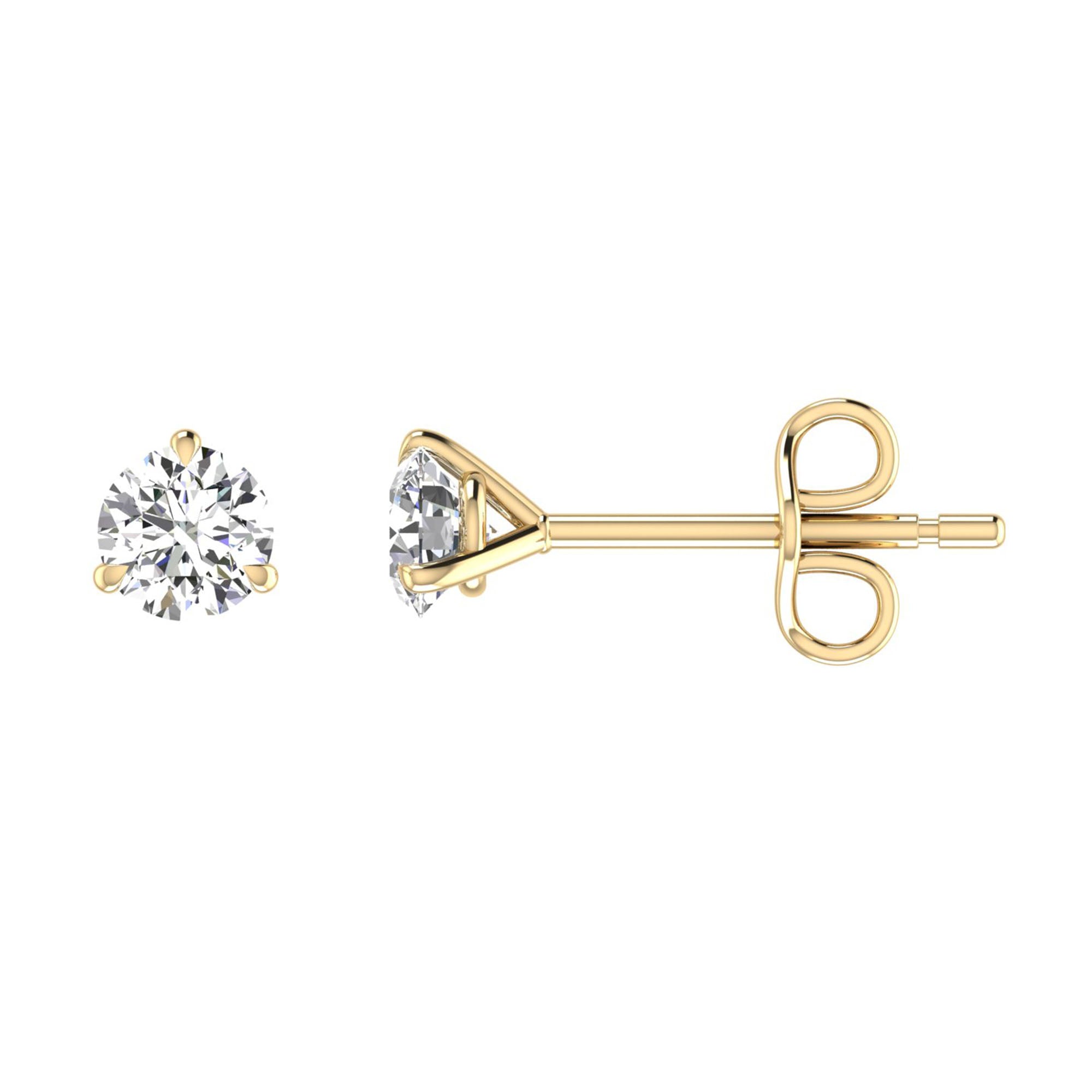 14K Yellow Gold - 0.25