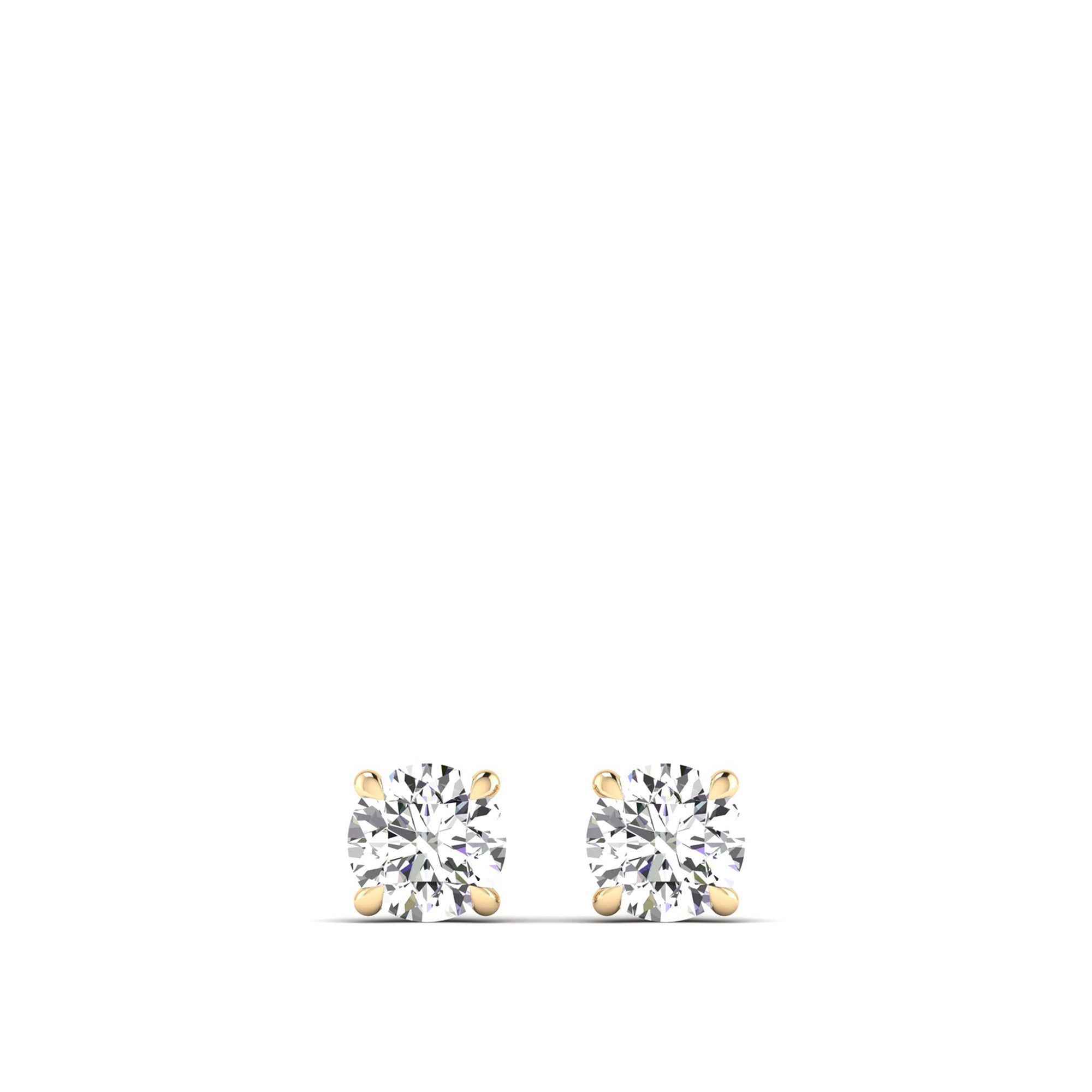 14K Yellow Gold - 0.50