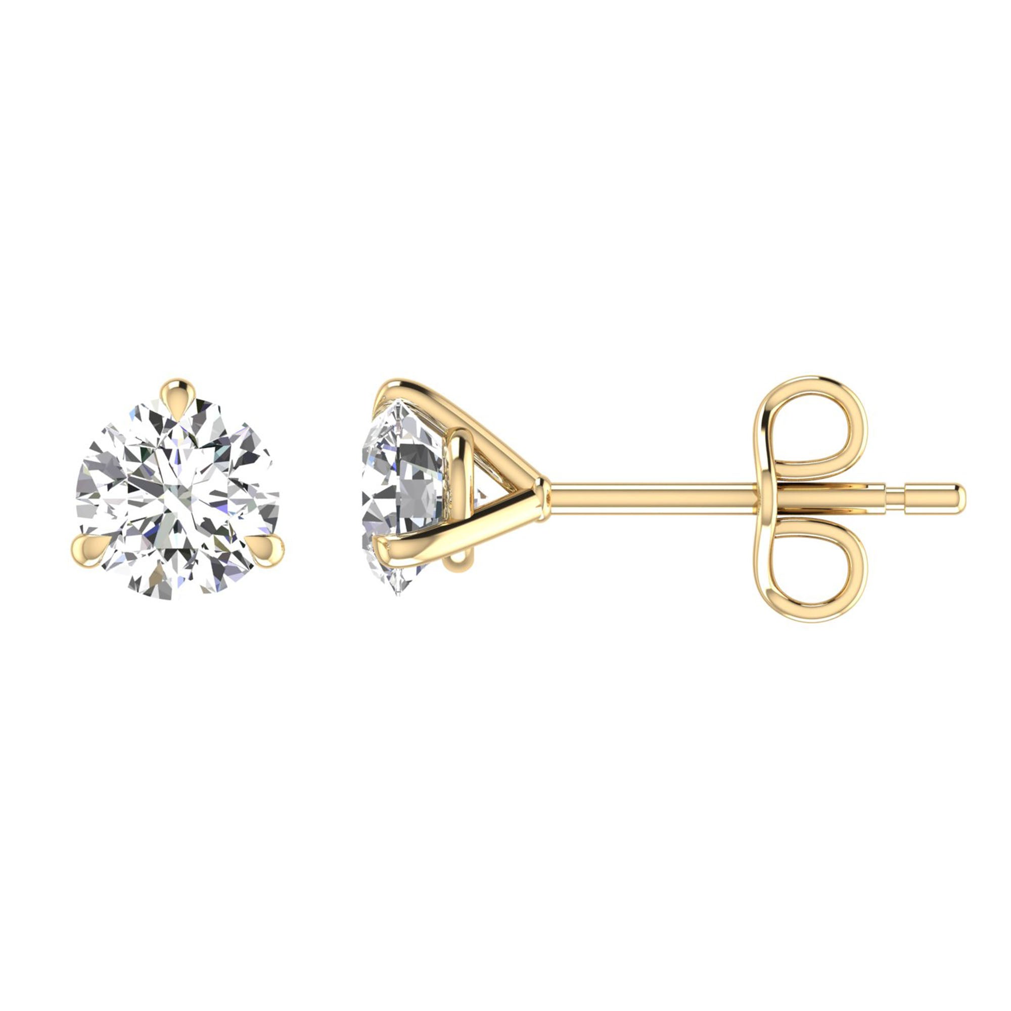 14K Yellow Gold - 0.50