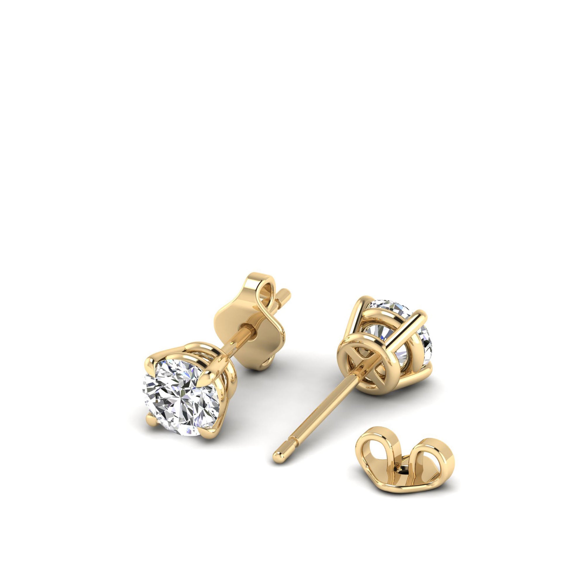 14K Yellow Gold - 0.50