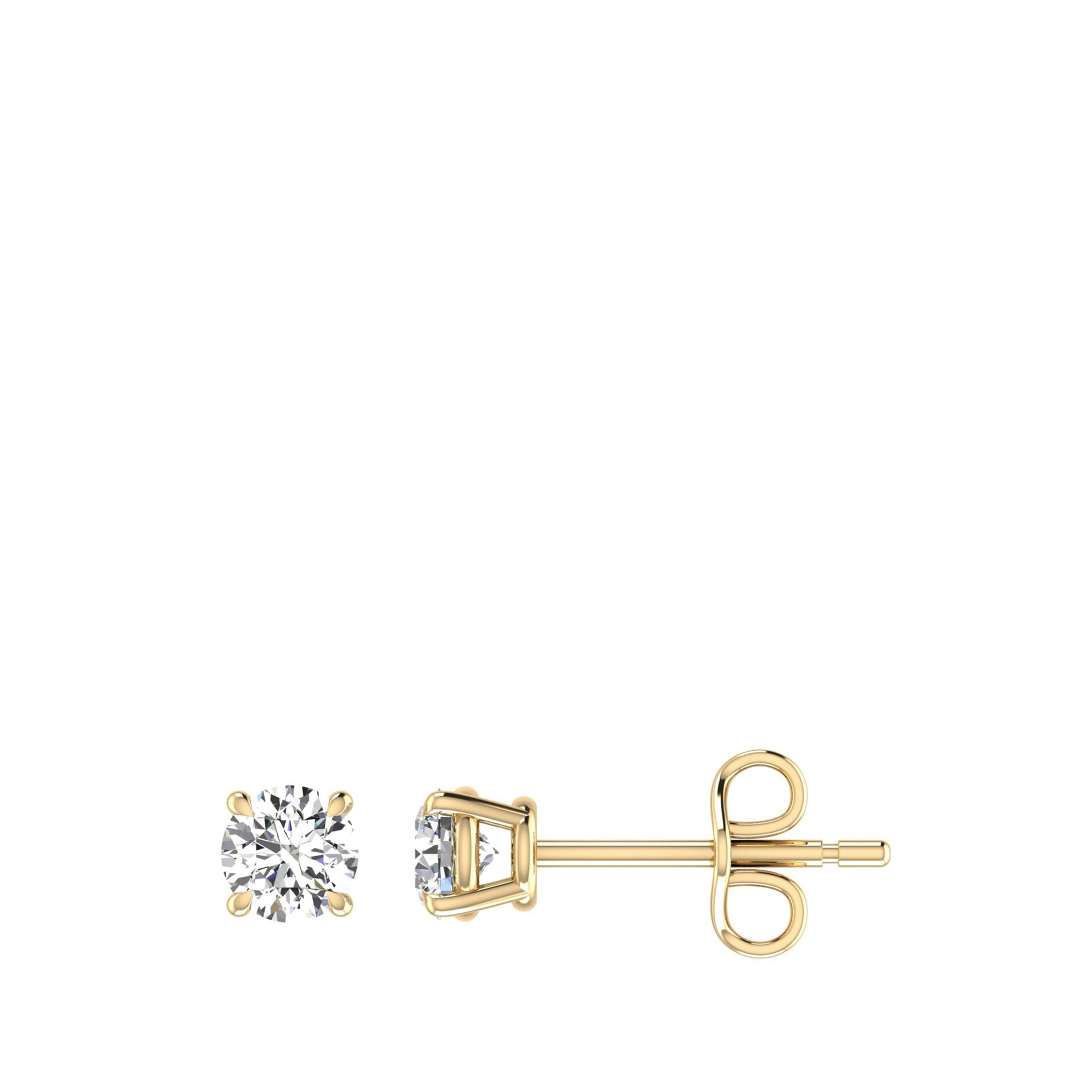 14K Yellow Gold - 0.25