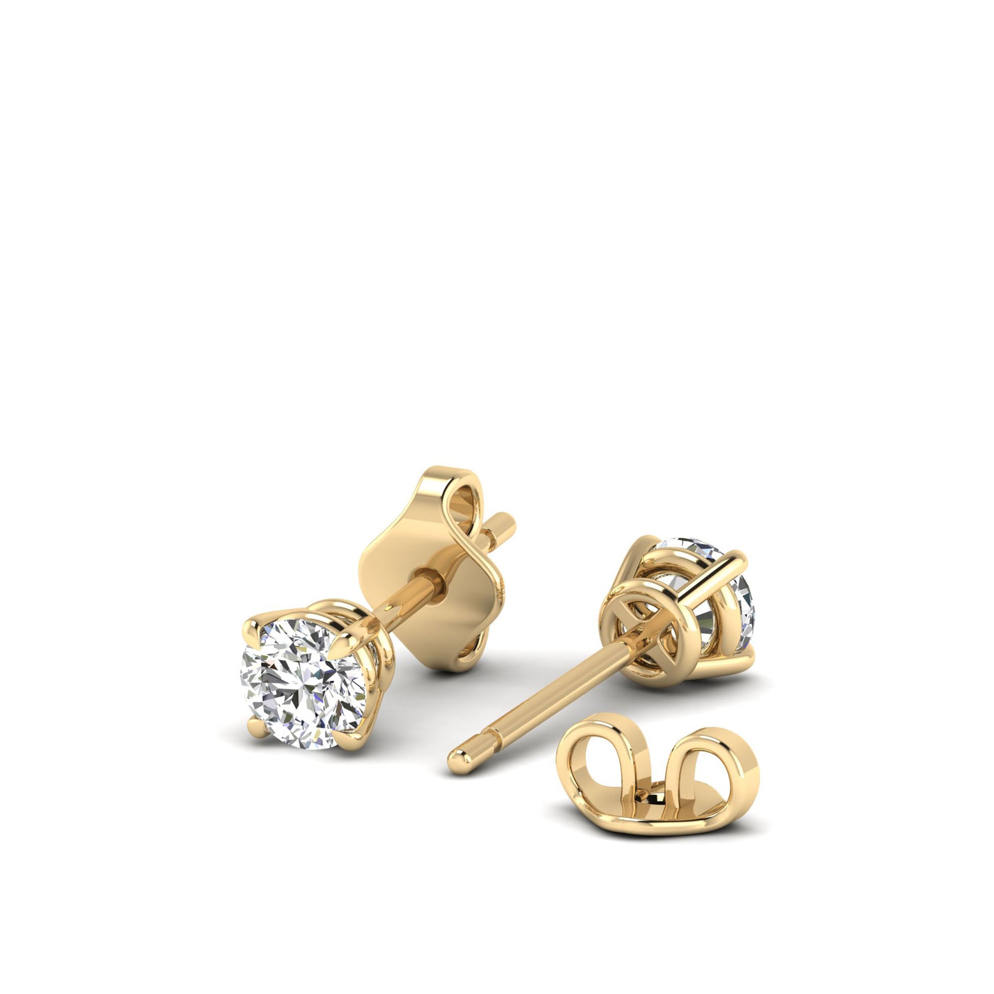 14K Yellow Gold - 0.25