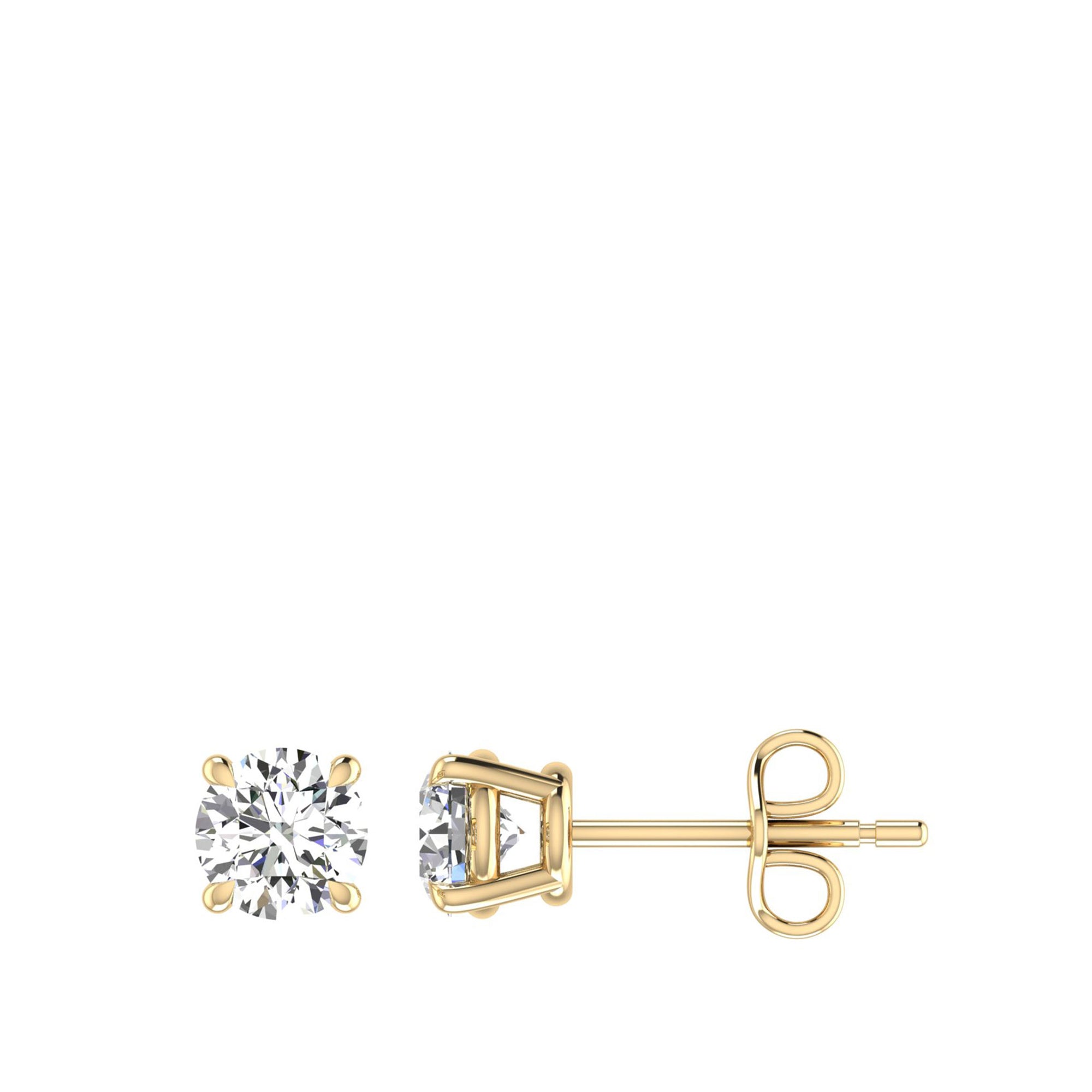 14K Yellow Gold - 0.75