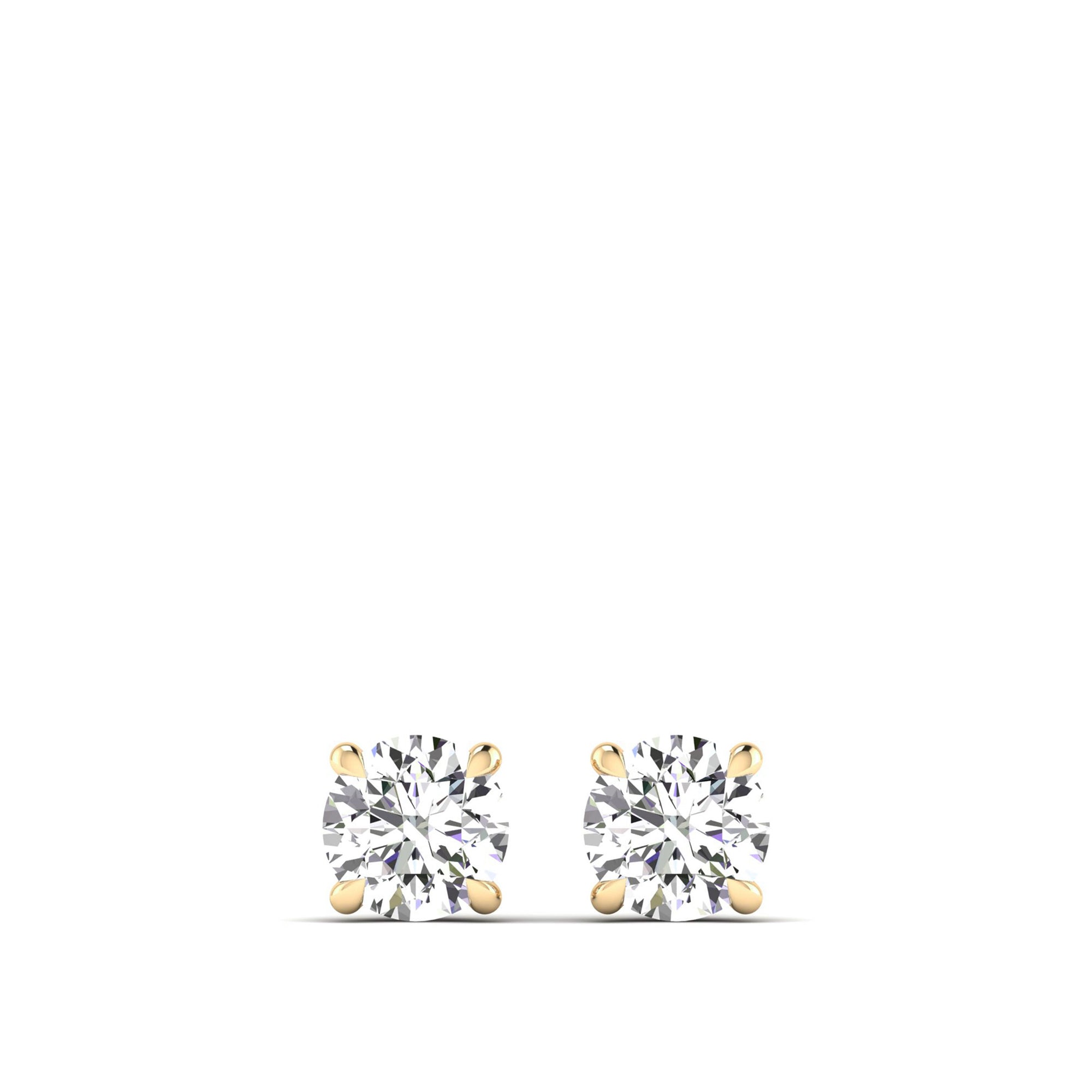 14K Yellow Gold - 1.00