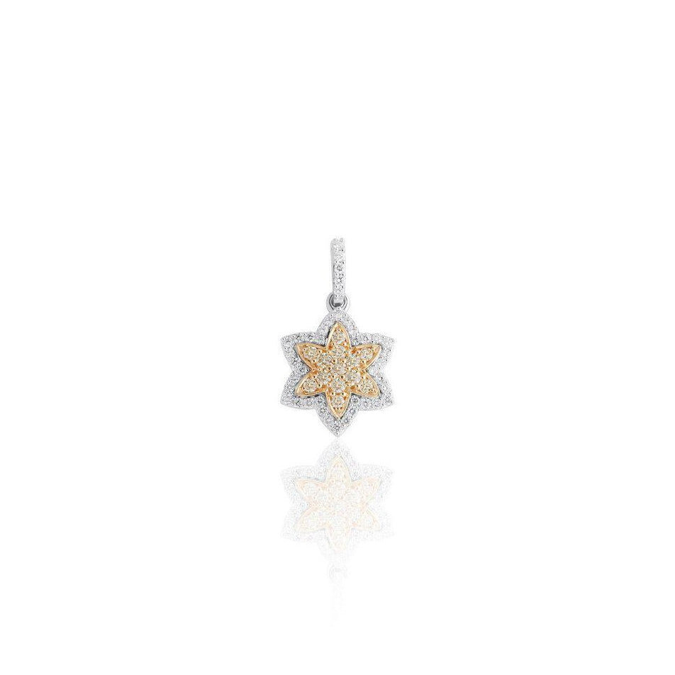 KARAH Petite Star Yellow Diamond Pendant - ShopMilano