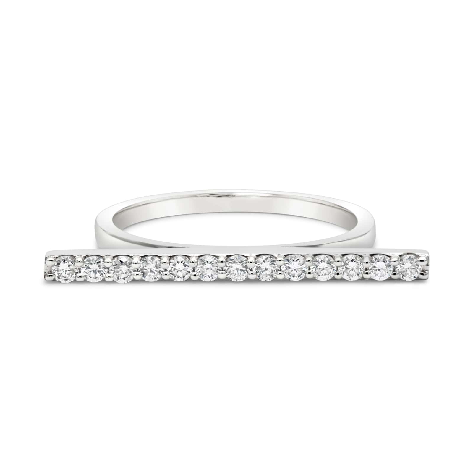 14K White Gold