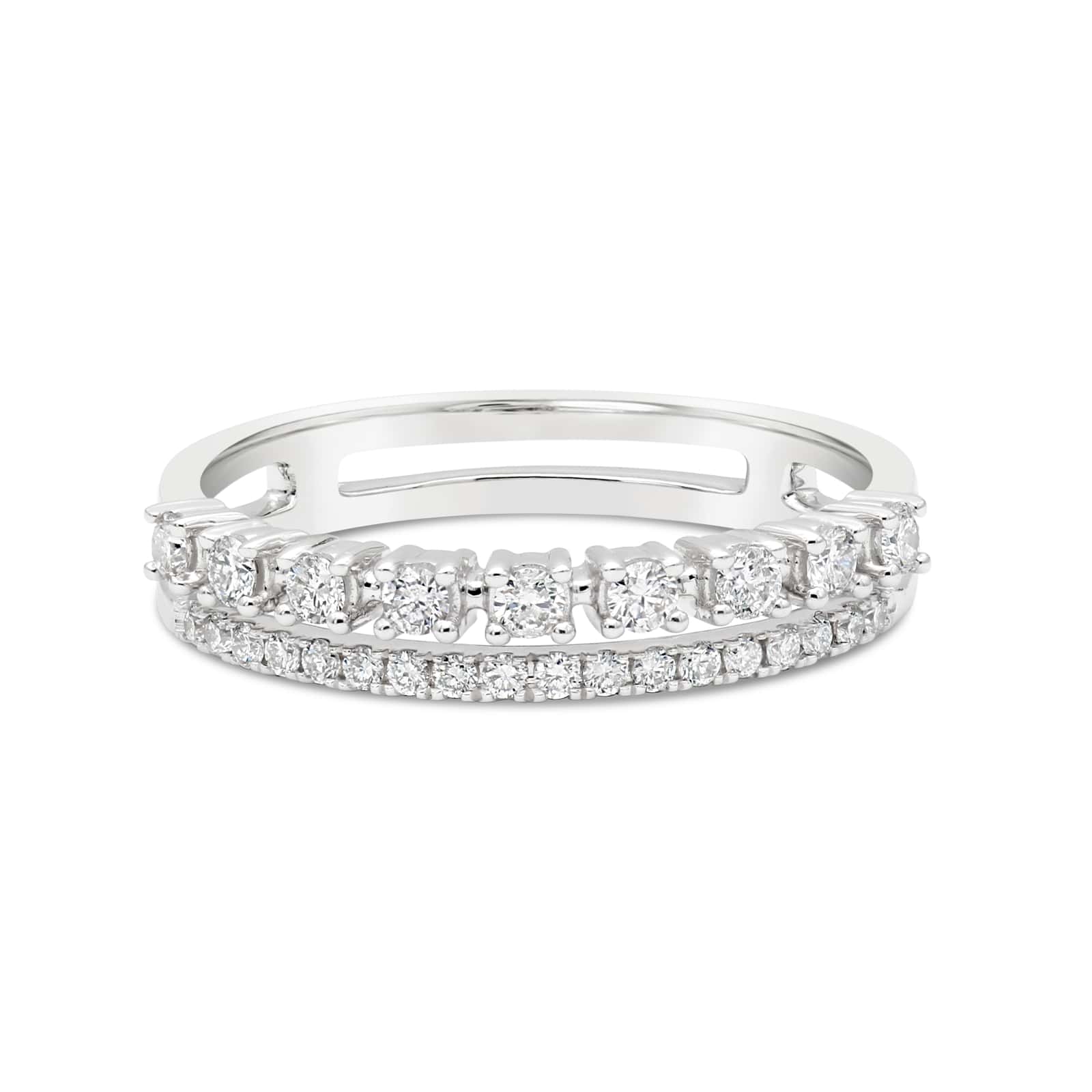 14K White Gold - 0.35