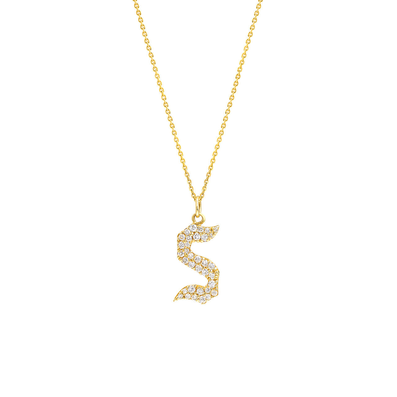 14K Yellow Gold - S