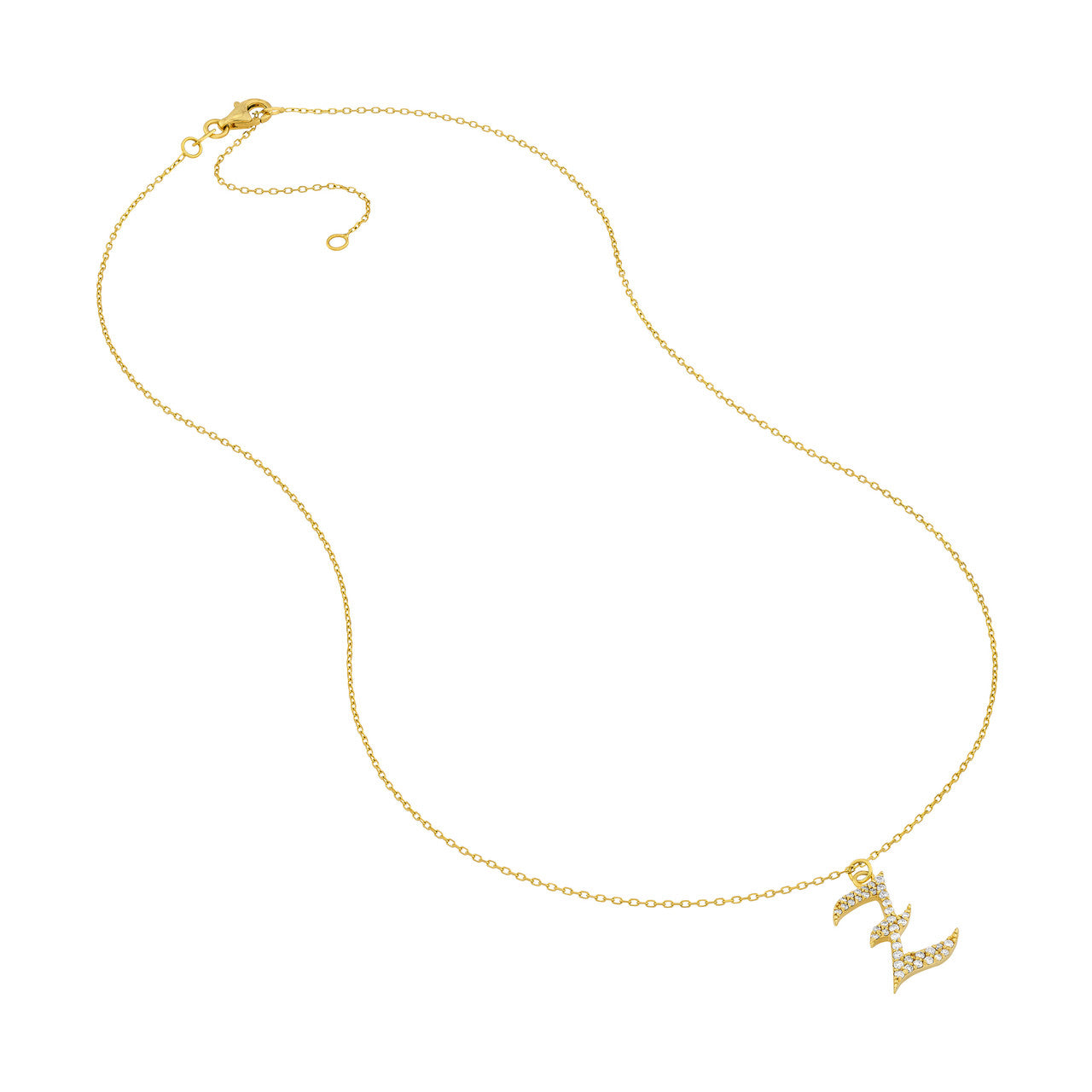 14K Yellow Gold - Z