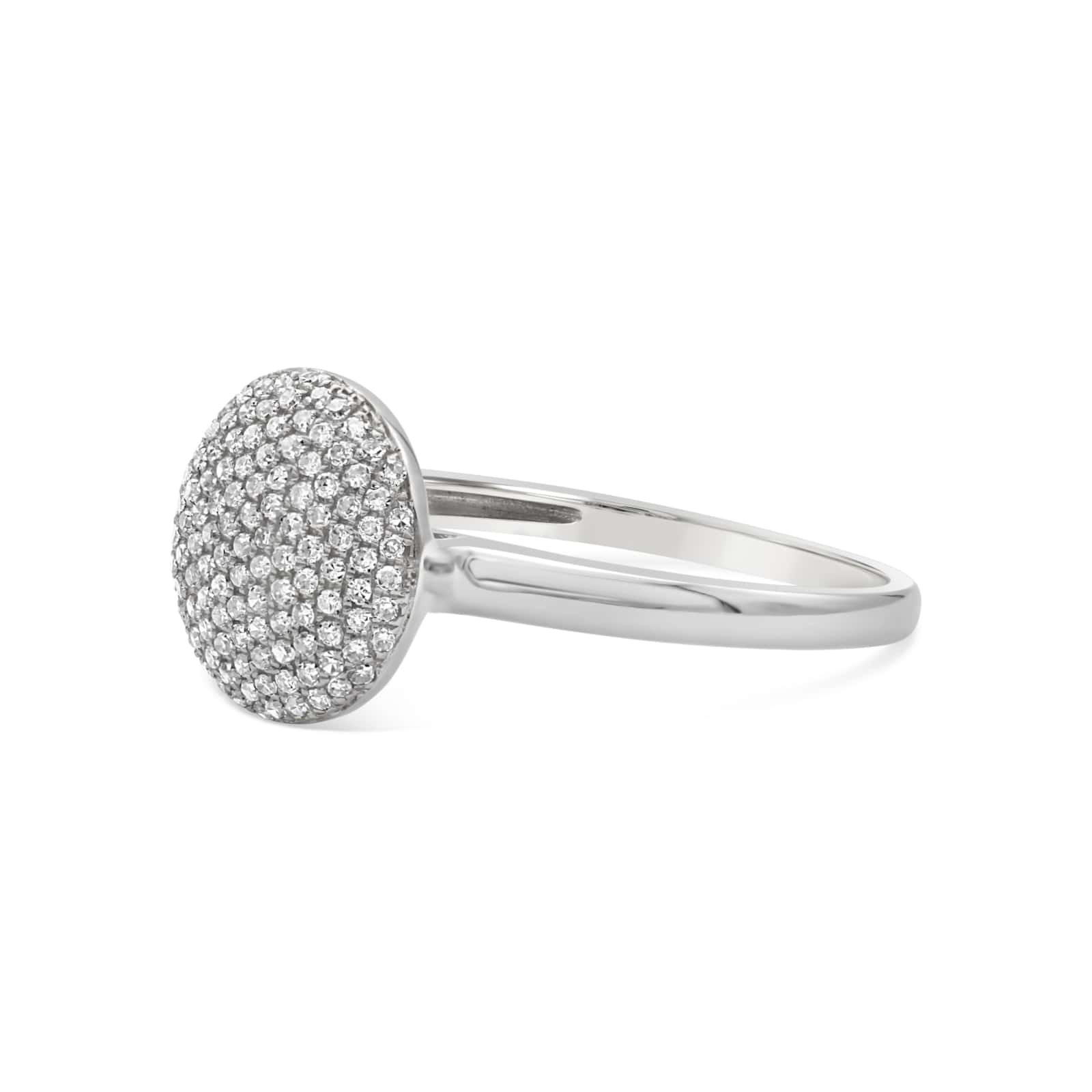 14K White Gold